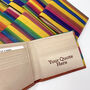 Personalised Rainbow Genuine Leather Wallets, thumbnail 2 of 5