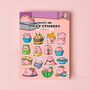 Pig Sticker Sheet | Cute Stickers, thumbnail 2 of 5