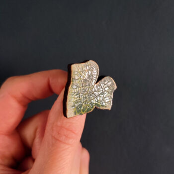 Ivy Leaf Brooch, 2 of 3