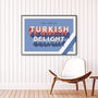 Blackburn Rovers 'Turkish Delight' Poster, thumbnail 3 of 7