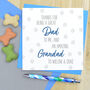 Father's Day Card For Dad And Dog Grandad, thumbnail 1 of 2