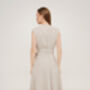 Linen Wrap Dress For Women, thumbnail 9 of 12