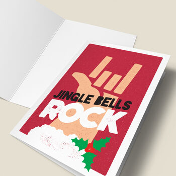 'Jingle Bells Rock' Funny Christmas Card, 5 of 6