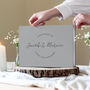 Personalised Calligraphy Wedding Guest Book, thumbnail 2 of 5