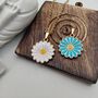 Indie Boho Daisy Sun Flower Charms Necklace, thumbnail 3 of 4