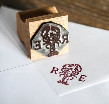 Nautical Wedding Favour Stamp, 3 of 6