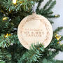 Newlyweds First Christmas Tree Decoration, thumbnail 2 of 4