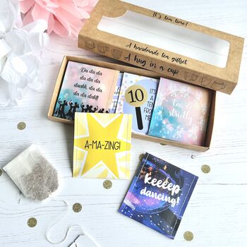 Dancing Inspired Tea Gift Set – Handmade Teabags For Dance Lovers, 2 of 12