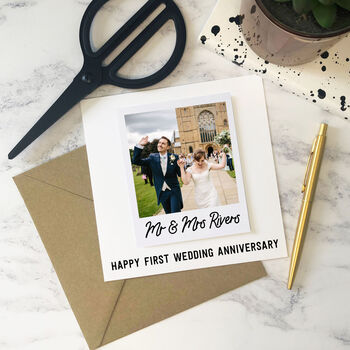 Personalised Anniversary 3D Photo Card, 5 of 6