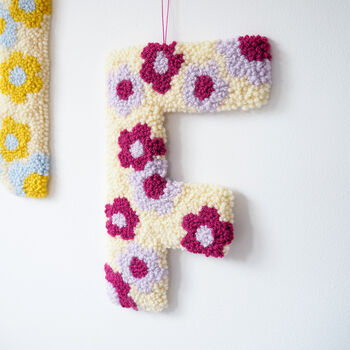 Daisy Flower Custom Decorative Letter, 6 of 8