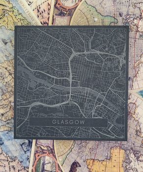 Scottish Cities Slate Coaster Set, 2 of 7