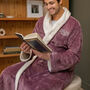 Super Soft Sherpa Loves To Sleep Robe, thumbnail 1 of 11