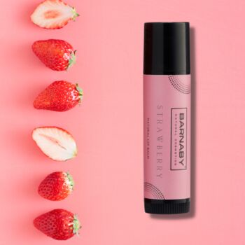 Strawberry Natural Lip Balm, 5 of 7