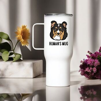 Sheltie Dog Travel Mug, 2 of 5