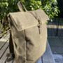Personalised Waxed Canvas Backpack, thumbnail 5 of 8