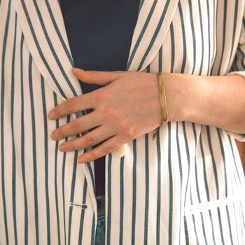 Stainless Steel Snake Chain Bracelet 8mm, 7 of 12