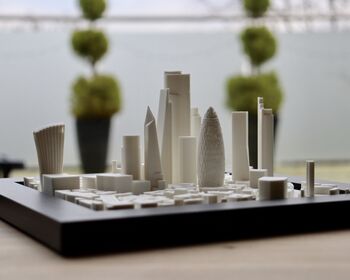 London City Skyline 3D Art Holiday Souvenir Travel Gift, 3 of 6