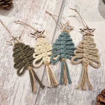 Set Of Three Christmas Tree Decorations, 2 of 6