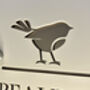 Personalised Bird Robin Design House Acrylic Number Sign, thumbnail 2 of 9
