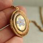 Victorian Forget Me Not Locket, thumbnail 4 of 8