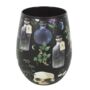 Gothic Skull Stemless Glass – Spooky Halloween Wine Glass, thumbnail 3 of 5