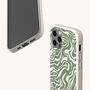 Green Marble Swirl Eco Phone Case, thumbnail 5 of 5