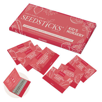 Personalised Kid’s Nursery Seedsticks® Gift Pack, 3 of 3