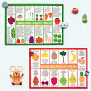 Uk Seasonal Fruits And Vegetables Charts By Asking For Trouble ...