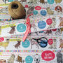 Recycled Birthday Dogs Wrapping Paper Three Sheets, thumbnail 3 of 4