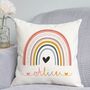 Personalised Rainbow Cushion, thumbnail 1 of 3