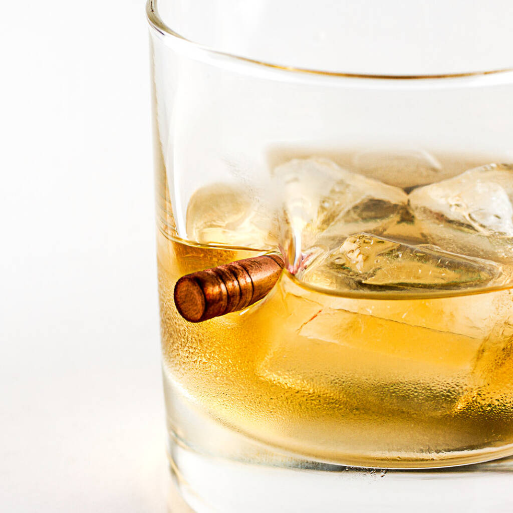 Personalised Bulletproof Whisky Glass By all things Brighton beautiful