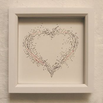 Personalised Heart Typewriter Art Print, 3 of 12