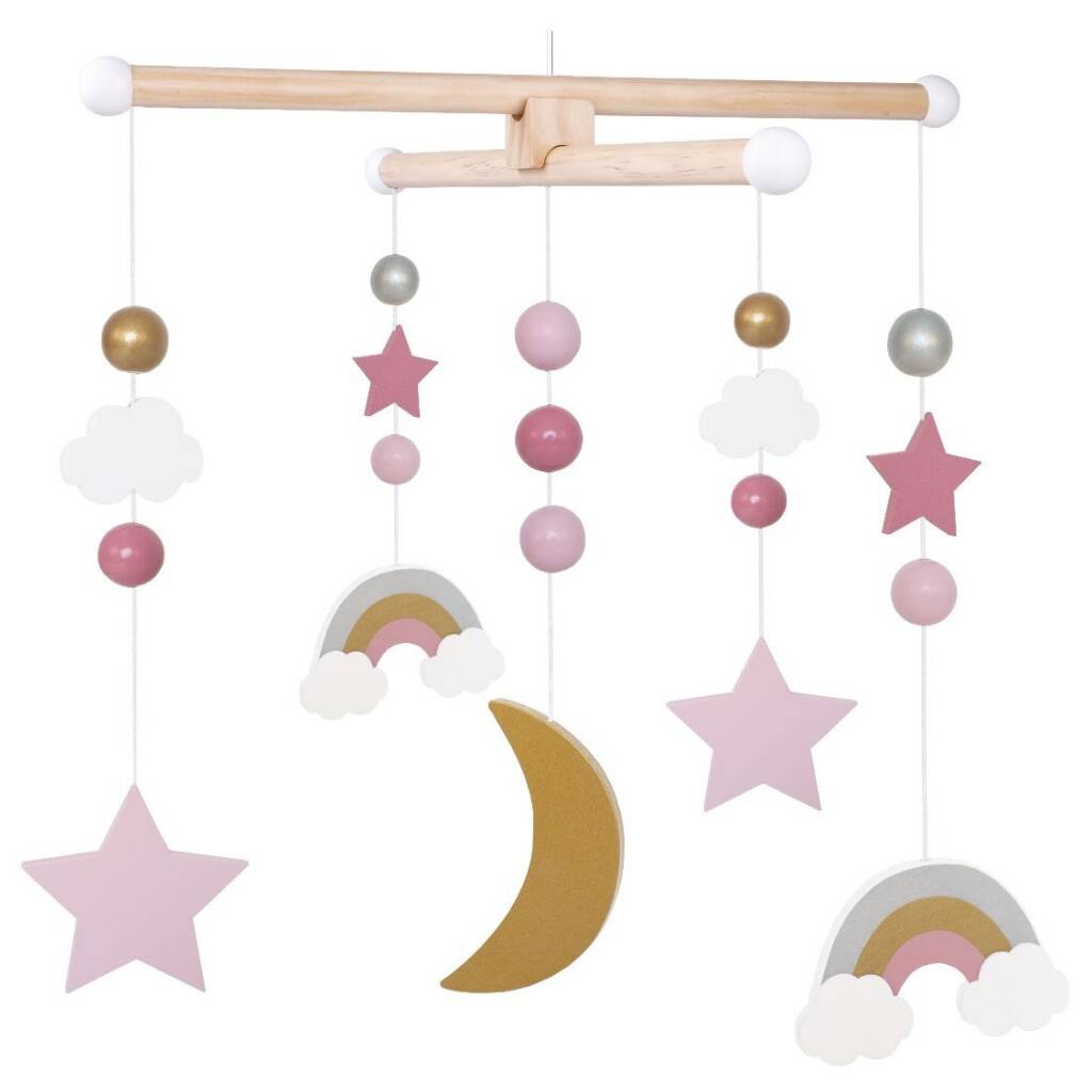 Wooden Cot Mobile Two Available Colours By Lh Interiors