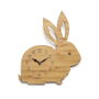 Rabbit Personalised Children's Clock By Sunday's Daughter ...