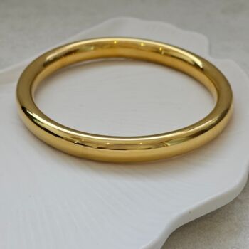 Chunky Gold Bangle, 9 of 10