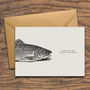 'Happy Birthday You Old Trout' Birthday Card, thumbnail 2 of 4