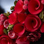 Personalised Deluxe Winter Roses Christmas Wreath, thumbnail 4 of 7