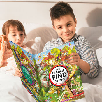 Personalised Where Is Teddy Search And Find Book, 11 of 12