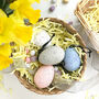 Speckled Ceramic Pastel Easter Eggs, thumbnail 5 of 7