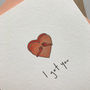 'I Got You' Valentine's Card, thumbnail 6 of 6