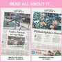 Philadelphia Eagles Personalised Gift Newspaper Book, thumbnail 6 of 11