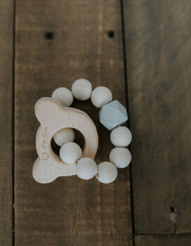 Wooden Bear Teether, 5 of 6