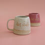 Hot Stuff Handmade Ceramic Mug, White Or Pink, thumbnail 2 of 8