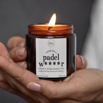 Padel Player Gifts, Funny Candle With Matches, 2 of 11