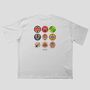 Middlesbrough Football Beer Mats Oversized T Shirt, thumbnail 2 of 11