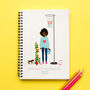 Children's Personalised Character Notebook, thumbnail 6 of 6