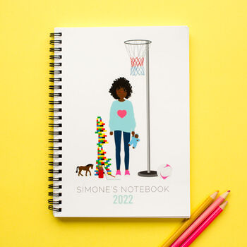 Children's Personalised Character Notebook, 6 of 6