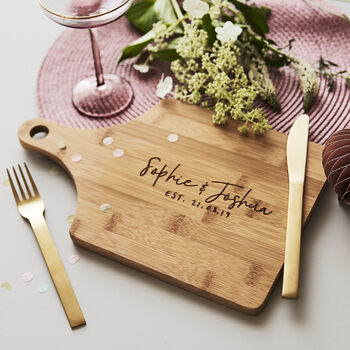 Personalised Chopping/Cheese Board, 3 of 6