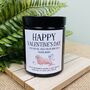 Personalised Snoring Walrus Valentines Candle, thumbnail 1 of 4