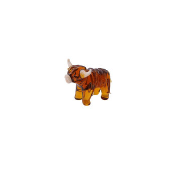 Glass Highland Cow Figurine | Gift Boxed, 2 of 3